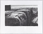 Stonehenge VI; Fallen Giant, Henry Moore British, Lithograph