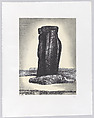 Stonehenge VIII; Sentinel, Henry Moore British, Lithograph