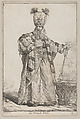 Le Grand Visir (The Grand Vizir), from the series "Caravane du Sultan à la Mecque..." (Caravan of a Sultan Going to Mecca), Joseph Marie Vien (French, Montpellier 1716–1809 Paris), Etching