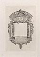 French Mirror of the XVI Century, Jules-Ferdinand Jacquemart French, Etching