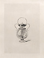 Biberon de Cristal de Roche, Jules-Ferdinand Jacquemart French, Etching