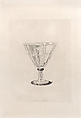 Crystal Drinking Glass, Jules-Ferdinand Jacquemart French, Etching