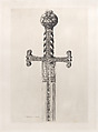 François Ier's Sword, Jules-Ferdinand Jacquemart  French, Etching