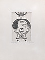 Untitled, from "Le Char triomphal de l'Antimoine", Victor Brauner  Romanian, Etching and aquatint
