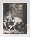 The Good Company, Charles Jacque French, Etching