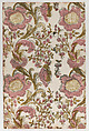 Sheet with overall floral pattern, Anonymous , 18th century, Relief print (wood or metal)