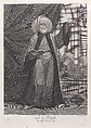 Le Moufti, ou Chef de la Loy, plate 20 from "Recueil de cent estampes représentent differentes nations du Levant", Jean Baptiste Vanmour French, Etching and engraving