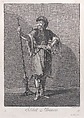 Soldat Albanois, plate 78 from "Recueil de cent estampes représentent differentes nations du Levant", Jean Baptiste Vanmour French, Etching and engraving