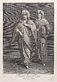 Femme d'un Franc, allant au Bain, plate 62 from "Recueil de cent estampes représentent differentes nations du Levant", Jean Baptiste Vanmour French, Etching and engraving