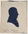 Dr. James Appleton of Salem, Massachusetts, William Bache American, born England, Hollow cut paper