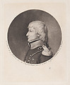 Portrait of Napoleon Bonaparte, to left, Gilles Louis Chrétien French, Aquatint