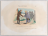 So there was no noise in Paris?, J. J. Grandville  French, Lithograph