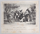 The Moral and Picturesque Voyage of Prince Kamchaka (No. 1), J. J. Grandville French, Lithograph