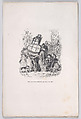 We will be at your door at noon without fail, from "Little Miseries of Human Life", J. J. Grandville  French, Wood engraving