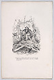 Not only can the Parisian engage in a strengthening exercise; but he acquires the safety of the foot, the glance and the intrepidity of the mountaineer, from "Little Miseries of Human Life", J. J. Grandville  French, Wood engraving