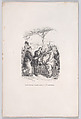 All voters, big and small, gather to humbly coax each other..., from "Little Miseries of Human Life", J. J. Grandville  French, Wood engraving