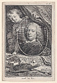 Portrait with Ornamental Embellishments, Jacob Houbraken Dutch, Engraving