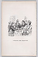 Praise of Chicken, from "The Complete Works of Béranger", J. J. Grandville  French, Wood engraving