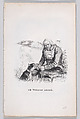 The Broken Violin, from "The Complete Works of Béranger", J. J. Grandville  French, Wood engraving