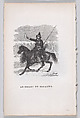 The Song of the Cossack, from "The Complete Works of Béranger", J. J. Grandville  French, Wood engraving