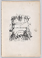 Private and Public Life of Animals; Scenes of Customs, J. J. Grandville  French, Wood engraving