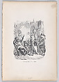 The Sloth yawned: 'I had...waited', from "Scenes from the Private and Public Life of Animals", J. J. Grandville  French, Wood engraving
