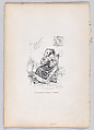 Here is one who mends by nicely biting, from "Scenes from the Private and Public Life of Animals", J. J. Grandville  French, Wood engraving