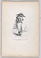 He had only his beautiful colors..., from "Scenes from the Private and Public Life of Animals", J. J. Grandville  French, Wood engraving