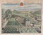 Henbury, the Seat of Mr. John Sampson, plate 248 from "The Ancient and Present State of Gloucestershire", Johannes Kip Dutch, Hand-colored etching and engraving