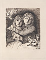 Babes in the Wood, Sir Hubert von Herkomer British, born Germany, Etching and drypoint; proof