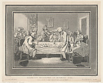 Roderick's Examination at Surgeon's Hall, Thomas Rowlandson British, Etching and aquatint