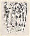 Saint-Severin, Robert Delaunay  French, Lithograph