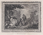 La reconoissance de Fonrose, Robert de Launay  French, Etching and engraving