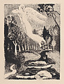 Angel in Landscape, Maurice Denis  French, Lithograph