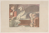 The Nativity, Maurice Denis  French, Color lithograph