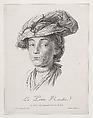La Petite Rosalie, Louis Dennel  French, Engraving