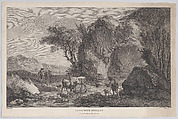 The Poor Fisherman, Jeanne Deny French, Etching and engraving