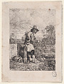 A Beggar, Alexandre-Gabriel Decamps  French, Etching