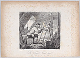 Le Peintre Classique, Alexandre Joseph Desenne  French, Lithograph