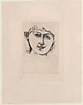 Girl's Head, André Derain French, Etching