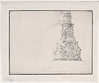 New York, Public Library, Henry Wilfrid Deville French, Etching