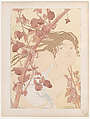 In the Brambles (Dans les Ronces), from "L'Estampe Moderne", Henry Julien Detouche  French, Color lithograph