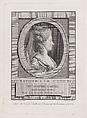 Portrait of Madamoiselle Colombe L'Ainée, Jean Marie Delattre  French, Engraving