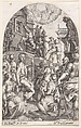 The Martyrdom of St. Peter, plate 7 from "Les Tableaux de Rome, Les Eglises Jubilaires" (The Paintings of Rome, The Churches Jubilee), Jacques Callot  French, Engraving; second state of three (Lieure)