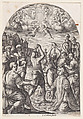 The Martyrdom of St. Stephen, plate 1 from "Les Tableaux de Rome, Les Eglises Jubilaires" (The Paintings of Rome, The Churches Jubilee), Jacques Callot French, Engraving; second state of three (Lieure)
