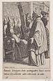 Antonio Zingano, from Scelta d'Alcuni Miracoli e Grazie della Santissima Nunziata di Firenze (Selection of Some Miracles and Graces that Occurred in the Church of the Annunziata in Florence), Jacques Callot French, Engraving; second state of two (Lieure)