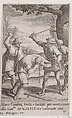 Marco Cambini, from Scelta d'Alcuni Miracoli e Grazie della Santissima Nunziata di Firenze (Selection of Some Miracles and Graces that Occurred in the Church of the Annunziata in Florence), Jacques Callot  French, Engraving; second state of two (Lieure)