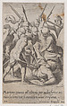Martino, from Scelta d'Alcuni Miracoli e Grazie della Santissima Nunziata di Firenze (Selection of Some Miracles and Graces that Occurred in the Church of the Annunziata in Florence), Jacques Callot French, Engraving; second state of two (Lieure)