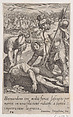 Bernardino, from Scelta d'Alcuni Miracoli e Grazie della Santissima Nunziata di Firenze (Selection of Some Miracles and Graces that Occurred in the Church of the Annunziata in Florence), Jacques Callot French, Engraving; second state of two (Lieure)