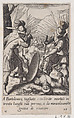Bartolomeo, from Scelta d'Alcuni Miracoli e Grazie della Santissima Nunziata di Firenze (Selection of Some Miracles and Graces that Occurred in the Church of the Annunziata in Florence), Jacques Callot French, Engraving; second state of two (Lieure)